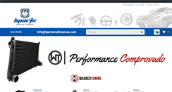 Desktop Screenshot of hpartsmultimarcas.com